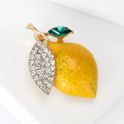 Yaxa sancaqları Accessories Enamel Oil Dripping Fruit