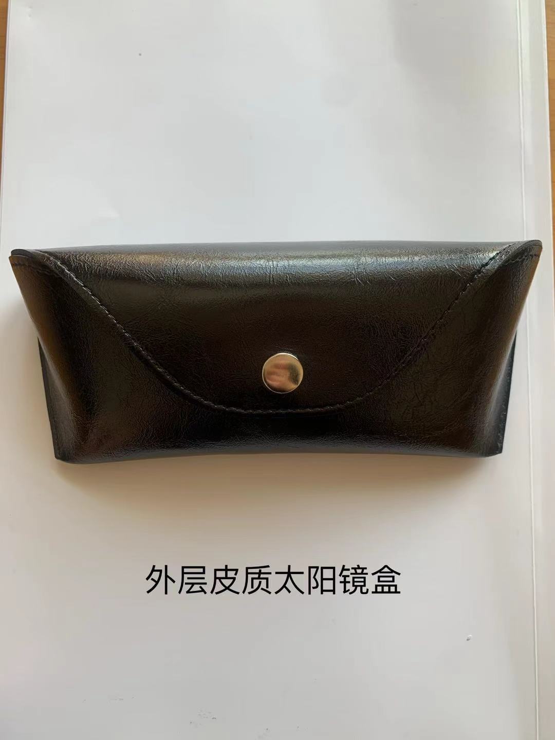 太陽鏡盒皮質眼鏡盒眼鏡布鏡袋螺絲刀偏光測試卡拉鏈盒廠家批發