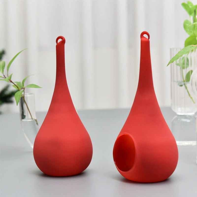 Креативный подвесной цветной подсвечник из красного стекла для ужина украшения дома