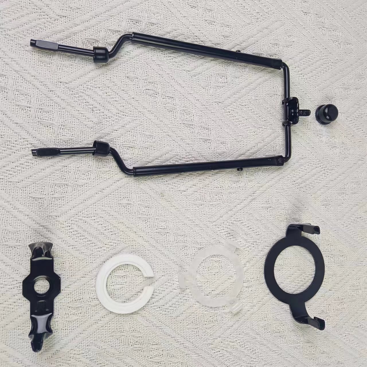Transfronterizo Amazon universal cuerno soporte de bronce retráctil lámpara de mesa ajustable decoración cristal lámpara de pie Buda soporte