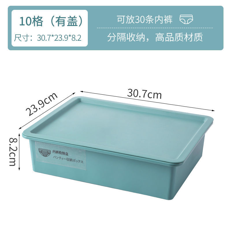 콰이어트블루 [대용량+곰팡이방지, 방충] - 박스 1개 + 커버 1개 [속옷] + 스티커