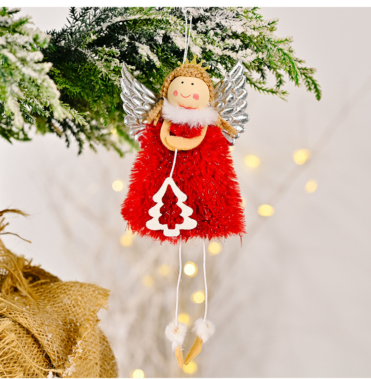 Christmas Cartoon Style Cartoon Cloth Party Hanging Ornaments display picture 2