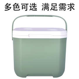 PU保温箱13L冷藏箱新款商用野餐户外摆摊冰块饭盒保鲜保冷礼品箱