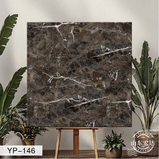 Azulejo de imitación mármol autoadhesivo adhesivo de pared sala de estar baño decoración de pared impermeable y a prueba de humedad con papel de aluminio