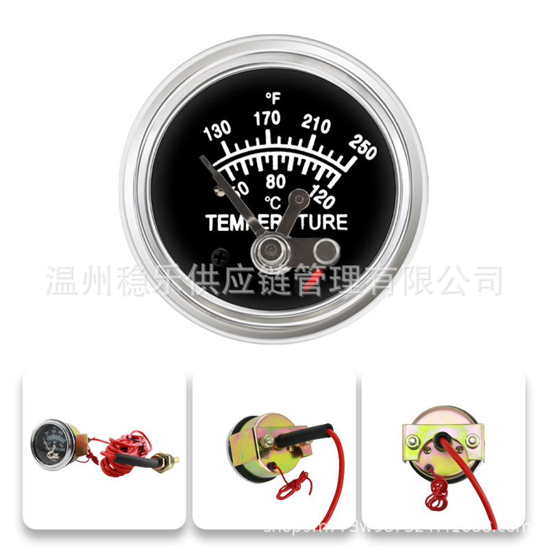 Murphy Water Temperature Gauge Murphy Instrument 1.2m 2.4m 3.6m 40-120 ℃    Wenle Instruments