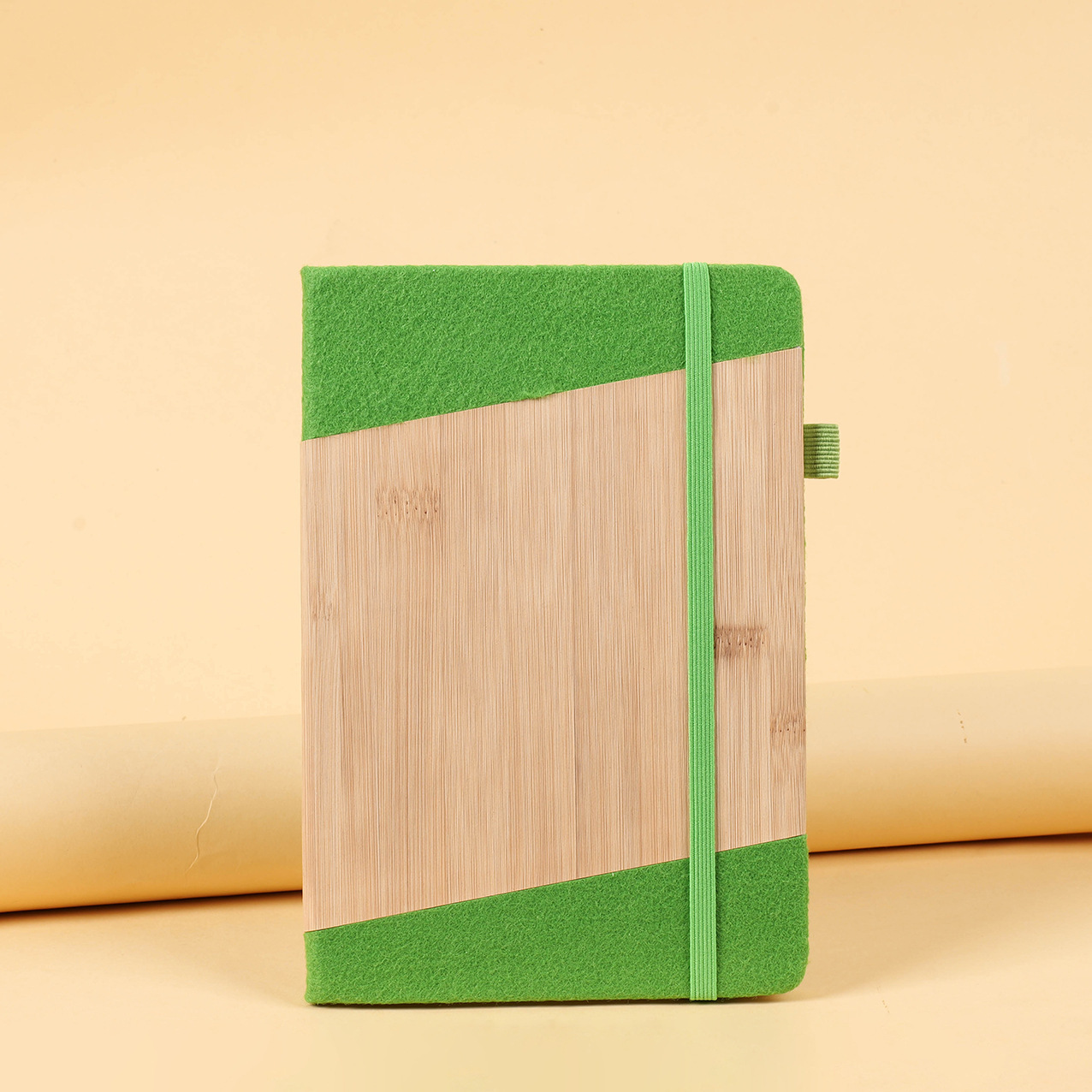 Cuaderno de bambú ecológico personalizado a5 cuaderno de madera de alto valor cuaderno de mano cuaderno de papel mayorista