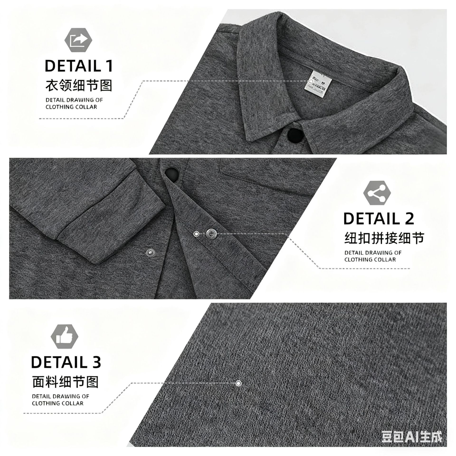 Otoño y invierno Europa y los Estados Unidos transfronterizos Amazon hombre casual con chaqueta de sola fila de botón de chaqueta de color sólido