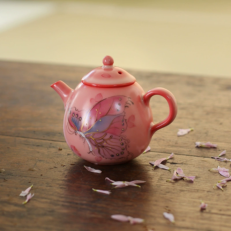 Teapot, tea cup, high-end tea set, hand painting