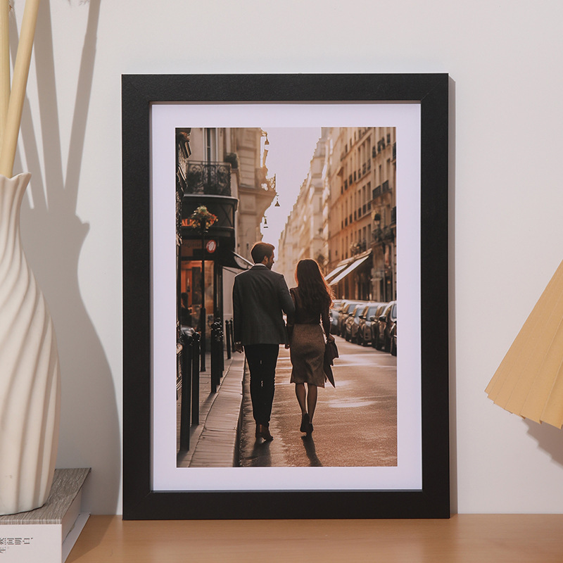 Customized Wooden Photo Frame Stand 6-Inch 7-Inch 8inch 10inch Picture Frame A4 Photo Wall Hanging Photo Studio Wholesale American Style Customized Wooden Photo Frame Stand 6-Inch 7-Inch 8inch 10inch Picture Frame A4 Photo Wall Hanging Photo Studio Wholesale American Style