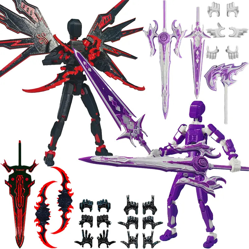 자백 전투 도끼 + 흑적 메카