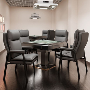 Trendy Mahjong Chair for Chess and Card Room, Tea House, Office, Computer Chair, Home Use, Soft Cushion, Massage Backrest Chair