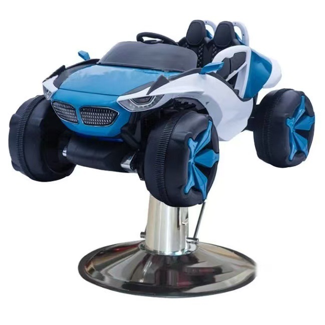 Silla de peluquería transfronteriza para niños silla de cabello giratoria silla de elevación salón de peluquería multifuncional asiento de automóvil de dibujos animados al por mayor image 51