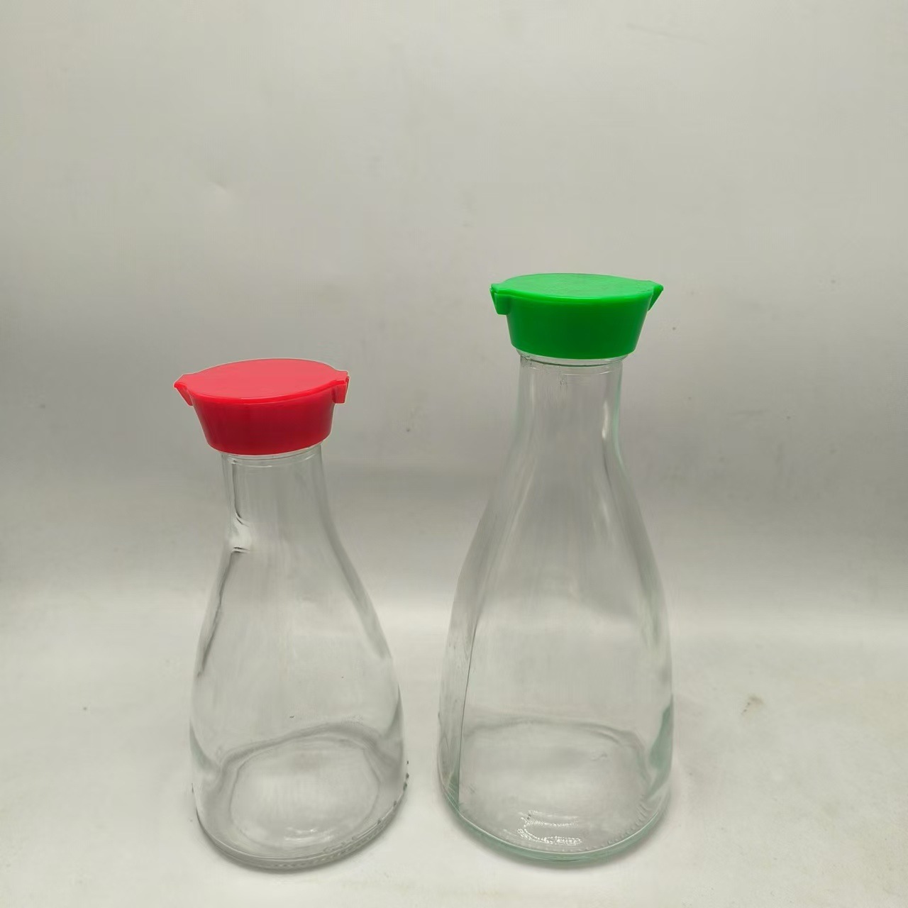 现货供应150ml250ml玻璃酱油瓶双嘴油醋瓶空瓶玻璃瓶厨房餐桌醋瓶