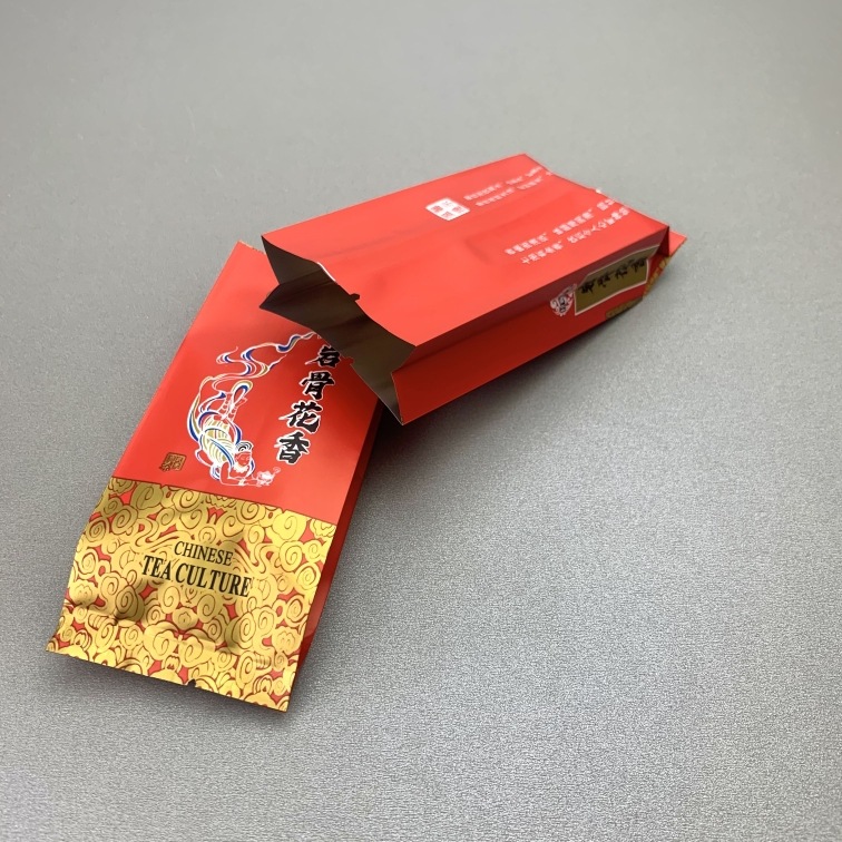 A007飞天岩骨花香通用泡袋红色茶叶包装袋袋子泡袋纯铝泡袋小泡袋
