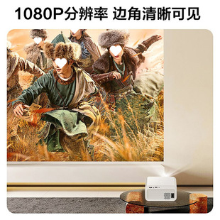 2024 New Ultra-High Definition Projector Home Bedroom Home Theater Mobile Phone Wifi Projection Dormitory 5g Projector