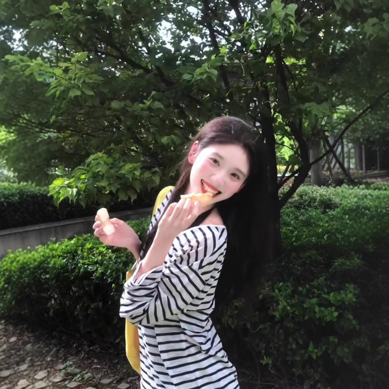 韩系V领条纹防晒罩衫长袖t恤女秋季穿搭轻薄款宽松百搭慵懒风上衣|undefined