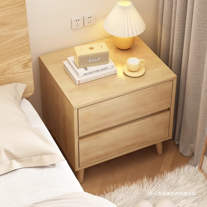 Cabina de cabecera de madera sólida simple dormitorio simple cabina de cabecera casero pequeño estante de cabecera armario de almacenamiento al por mayor