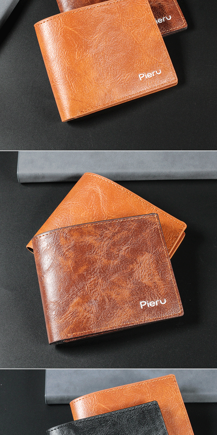 Foreign trade hot selling Huoshaoditan men's wallet large capacity imitation leather fashionable youth wallet short men's wallet_voghion.com