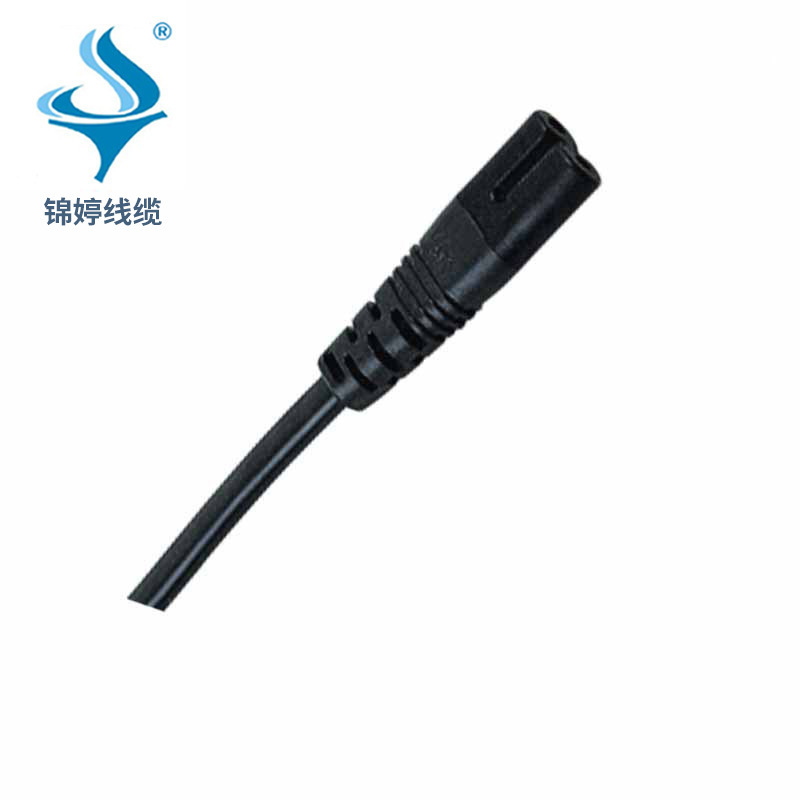 供应IRAM认证两芯八角阿根廷插头电源线 两芯阿根廷配八字尾电线