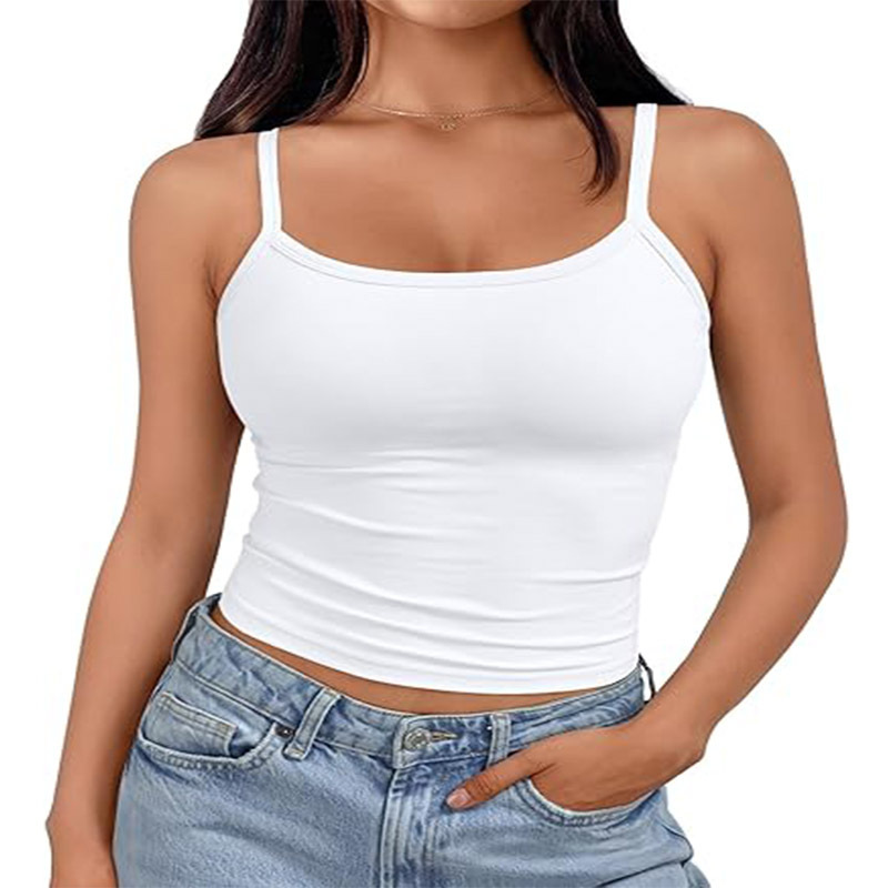 Amazon Women's Spaghetti Strap Vest Adjustable Cute Camisole Going Out Crop Top Summer Clothing Amazon Women's Spaghetti Strap Vest Adjustable Cute Camisole Going Out Crop Top Summer Clothing