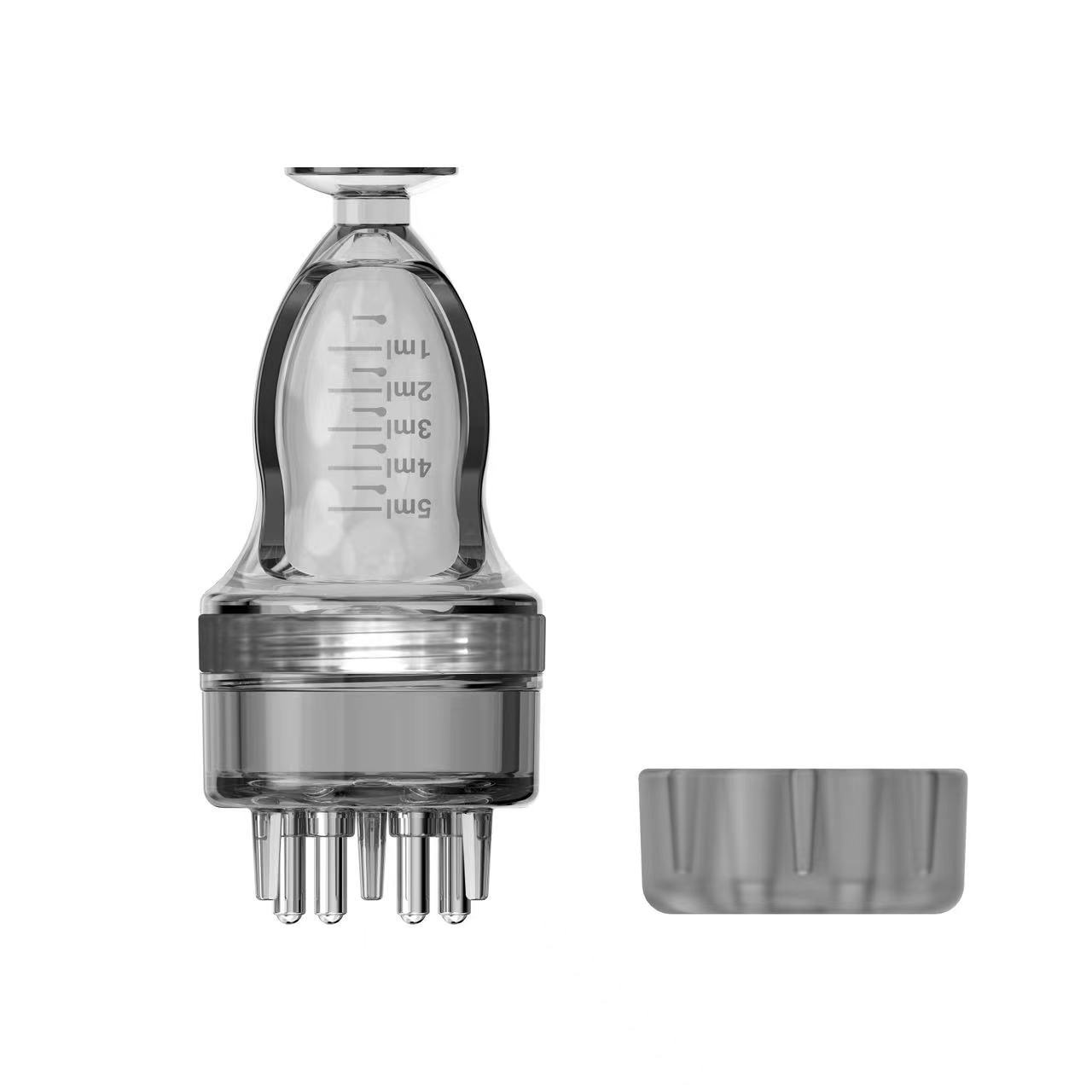 Mino aplicador de medicina del cuero cabelludo cabeza bola masaje medicina dispensador 1mL ridil cuidado del cabello aceite esencial medicina aplicador