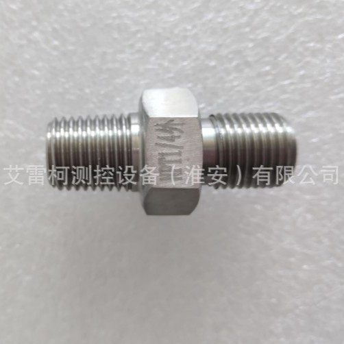 气管接头G1/4外转NPT1/4内外螺纹压力表校准台校验仪表转换接头