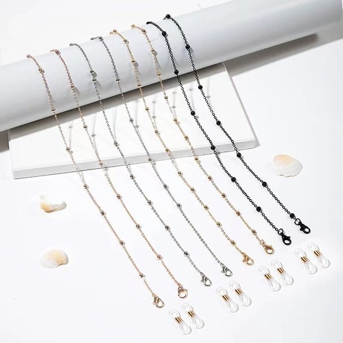 European and American new fashionable eyeglass chain pearl accessories women's niche design high-end jewelry sunglasses chain wholesale