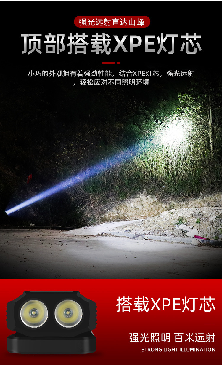 Factory supply LED work auto repair lamp USB charging with magnet multi-purpose maintenance lamp COB strong light lighting lamp