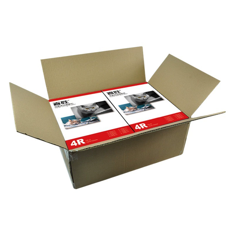 Оптовая мелованная бумага A4 Двусторонняя фотобумага для подсветки 5-дюймовая 6-дюймовая 7-дюймовая фотобумага A5 260 г фотобумага для струйной печати