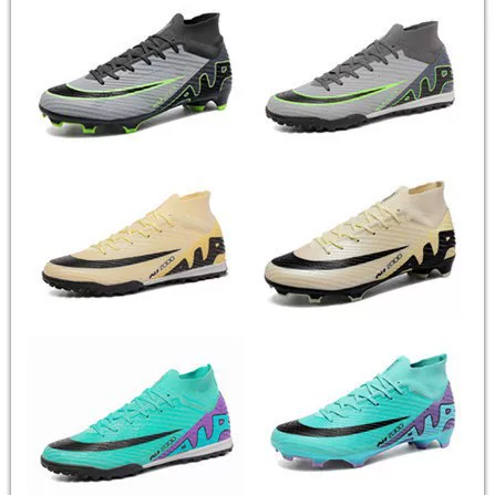 足球鞋男碎钉长钉学生儿童成人造草坪训练运动鞋 Football Shoes