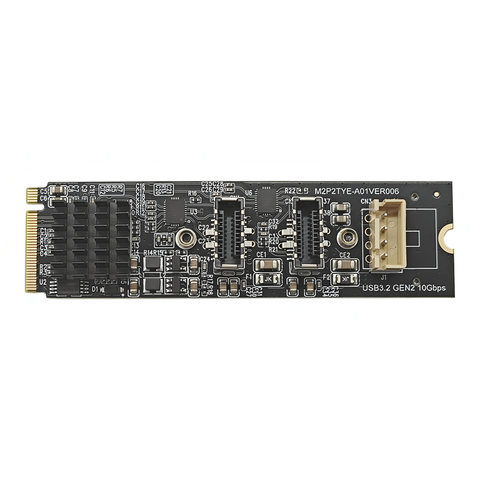 M2��չ10Gbps˫��TYPE-E��չ��NVME M.2 M-KeyתTYPE-Cǰ�ýӿ�