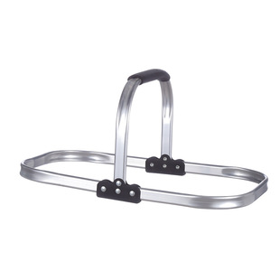 New insulation basket portable aluminum rod factory drawing sample printable logo picnic basket shopping basket frame accessories