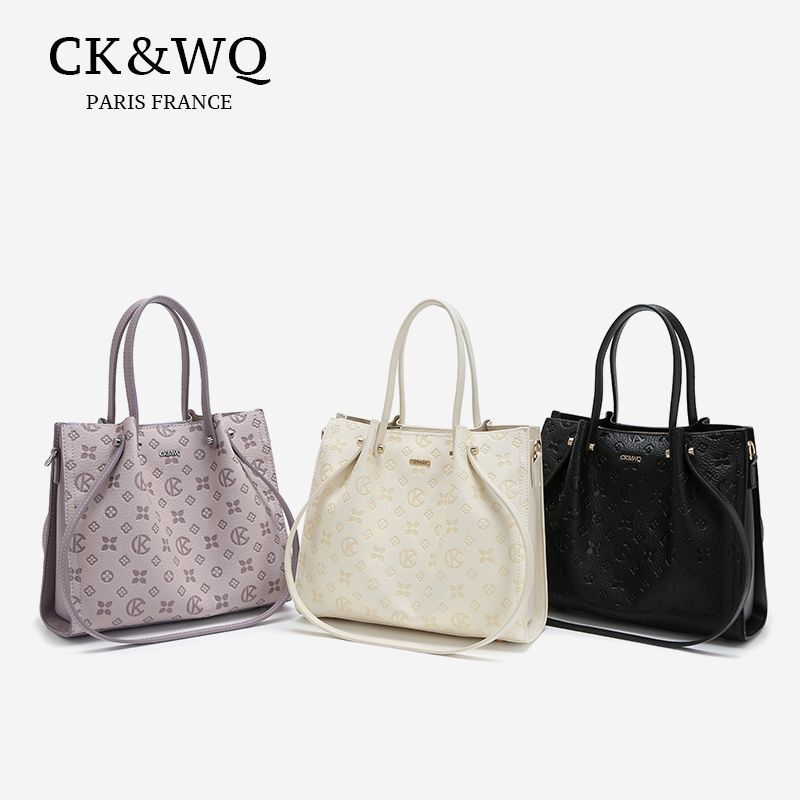Ck&Wq/2026 Spring and Summer New Product, High-End, Stylish, One-Shoulder, Hand-Held Tote, Cross-Body Bag, High-End Women's Bag Ck&Wq/2026 Spring and Summer New Product, High-End, Stylish, One-Shoulder, Hand-Held Tote, Cross-Body Bag, High-End Women's Bag