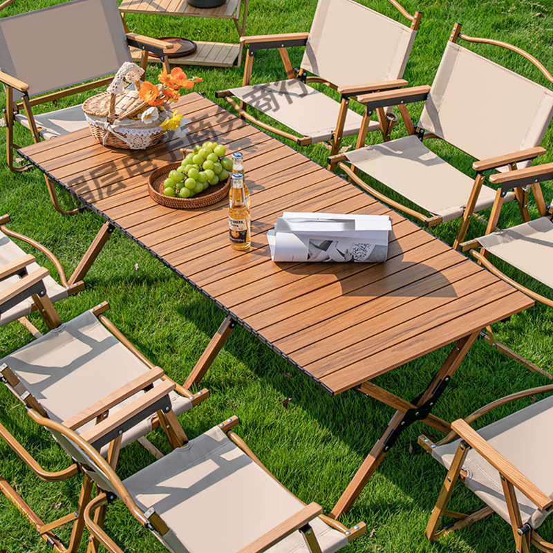 户外折叠椅子便携式野餐克米特椅钓鱼露营用品凳子摆摊蛋卷桌椅子