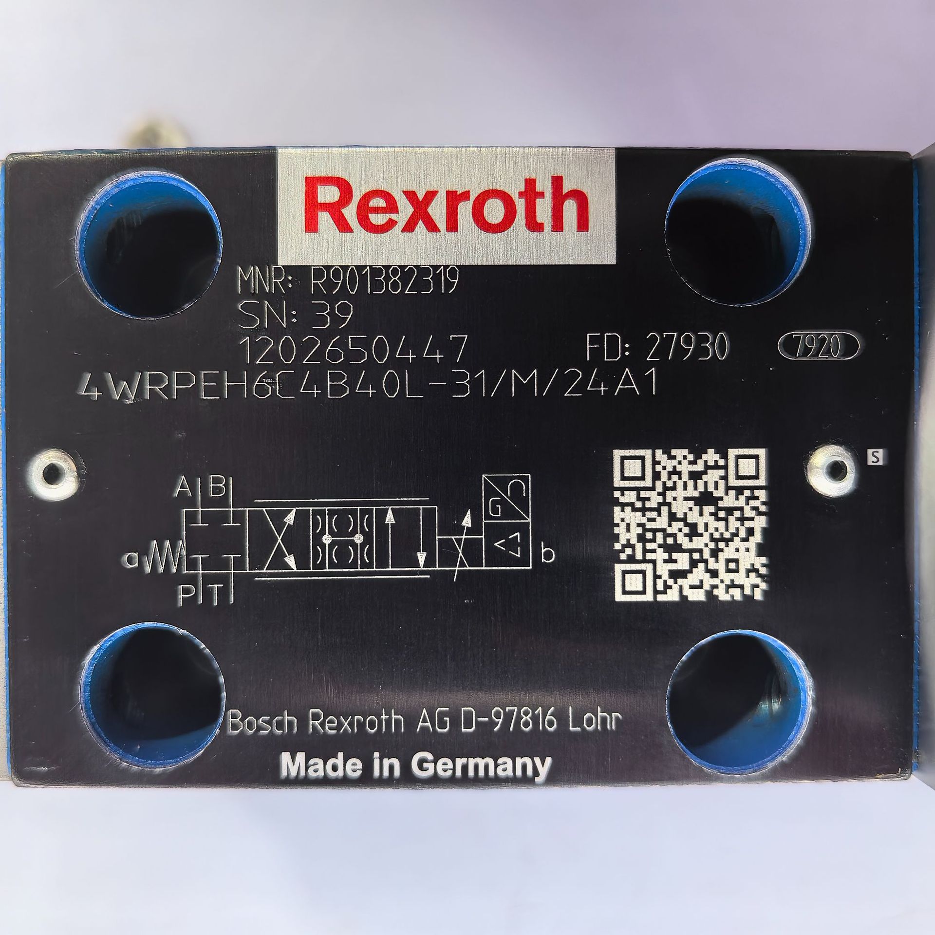R901382319  4WRPEH6C4B40L-31/M/24A1 # Rexroth//力士乐