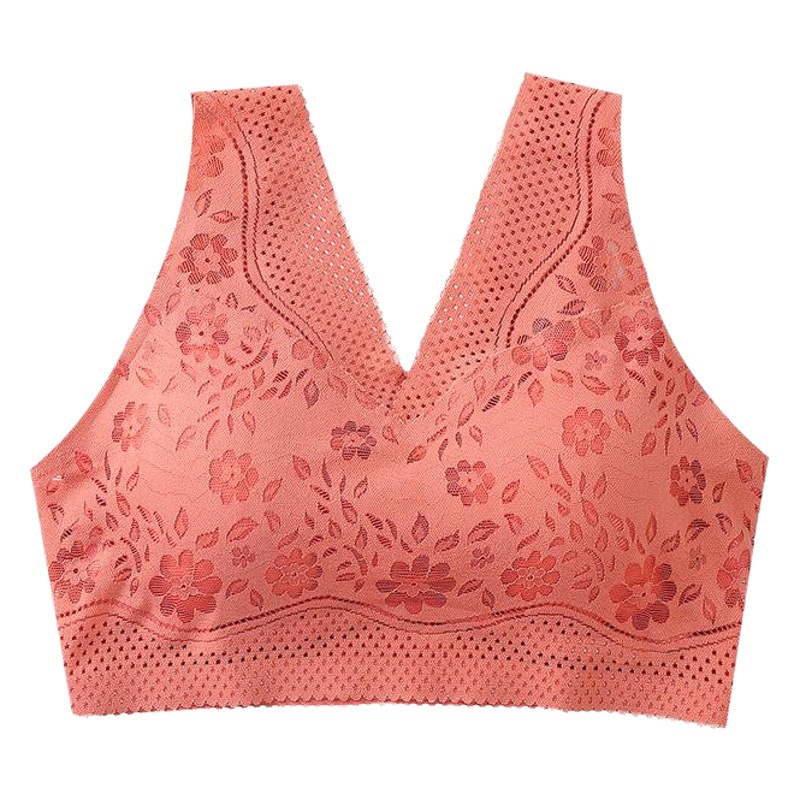 Delgado espalda envuelto pecho chaleco para mujeres Sujetador push up inalámbrico con pecho pad pecho base más tamaño sujetador sin costuras ropa interior