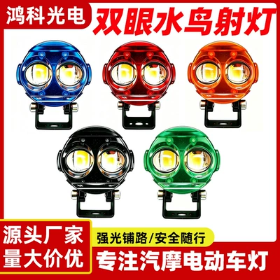 Dual-Eye Waterbird Spotlight for – Motorcycle headlights, headlights