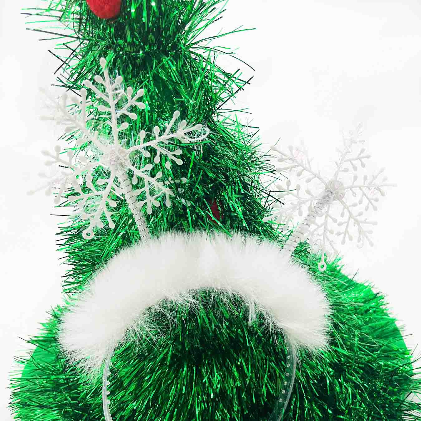 Comercio exterior decoraciones de Navidad tocado copo de nieve diadema nuevo Popular Europeo, americano, japonés y coreano fiesta suministros