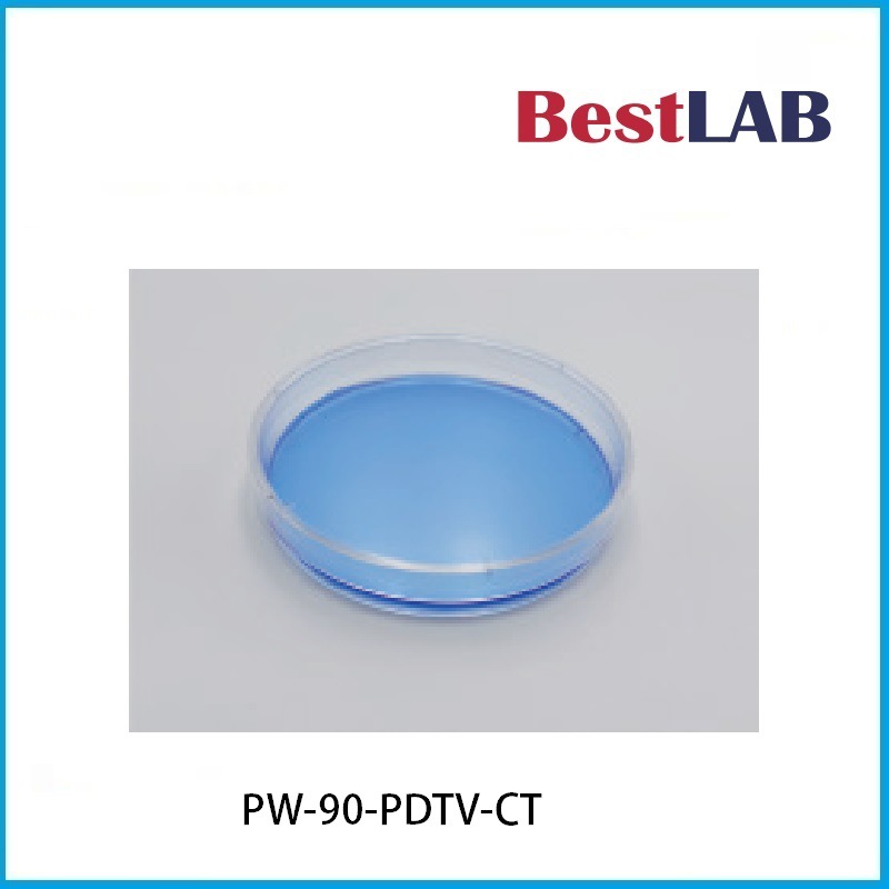 90mm 培养皿 灭菌  材质PS 平底 透明 PW-90-PDTV-CT Bestlab品牌