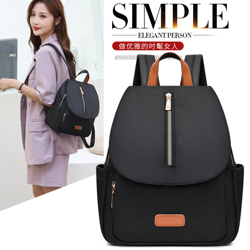 Comercio exterior transfronterizo nuevo estilo casual damas Oxford mochila de viaje ligero al aire libre de gran capacidad de moda