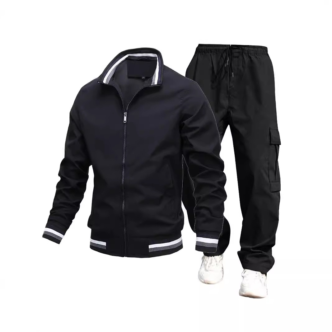 Herrenbekleidung 2024 neuer trendiger Herren-Herbst- und Winter-Freizeitmantel Modetrendmantel Herrenoberteile dünne Jacke Anzug_voghion.com