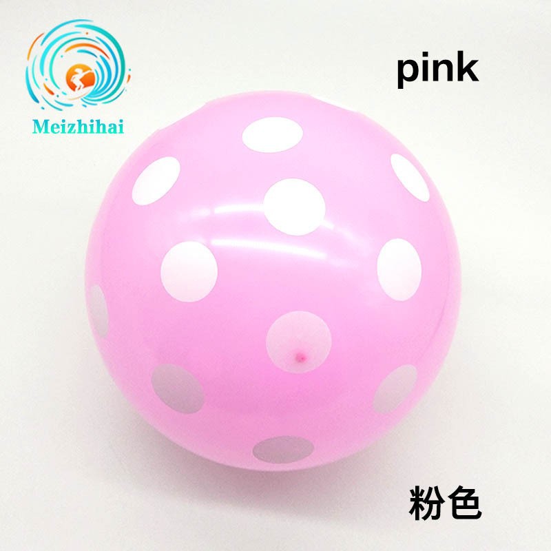 12 pulgadas de espesor ins transparente colorido lunares globo bebé niños fiesta de cumpleaños decoración globo de látex