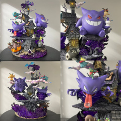 ペットの精霊GK耿鬼系全家桶謎擬q夢妖幽霊シーンアニメのフィギュア卸売り