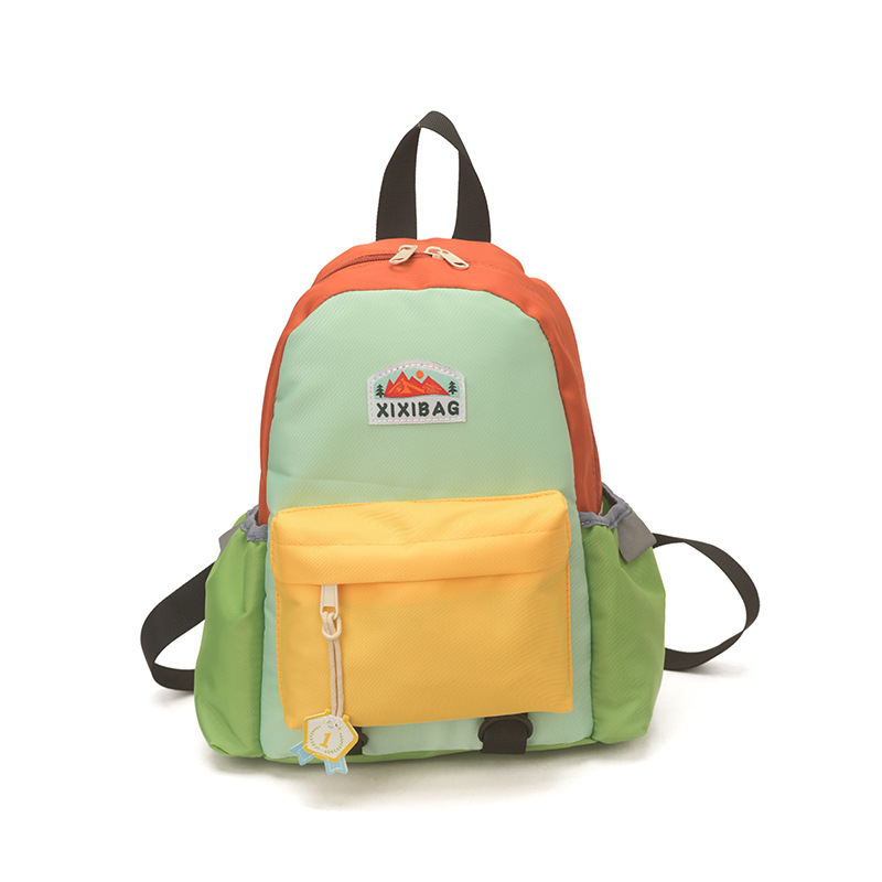 Jardín de infantes para hombres y mujeres, mochila de color extranjero, mochila de estudiantes de primaria de gran capacidad, 2026 nueva mochila infantil transfronteriza