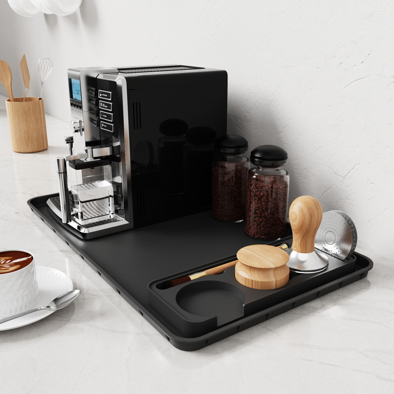 Tapete Organizador de Silicona para Prensador de Café para Barra de Bar image 12