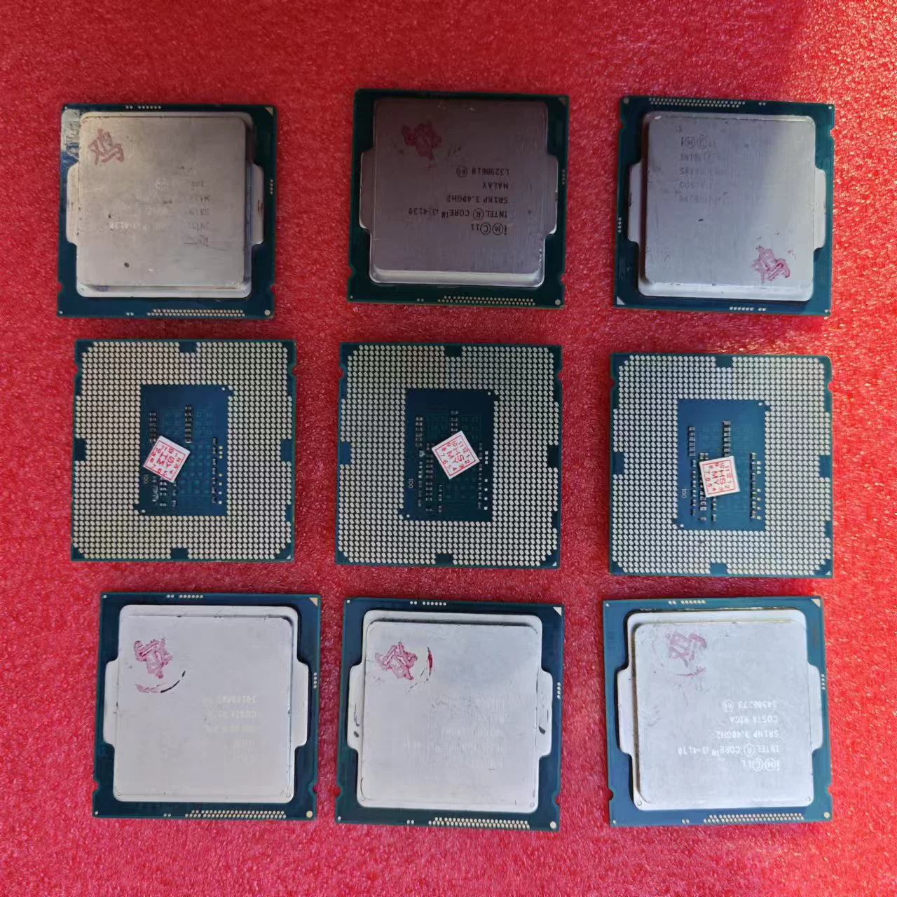 CPU Intel i3-4130, 4‑го поколения двойной ядро, б/у/разобранный, идеален для офиса и лёгкого игрового использования