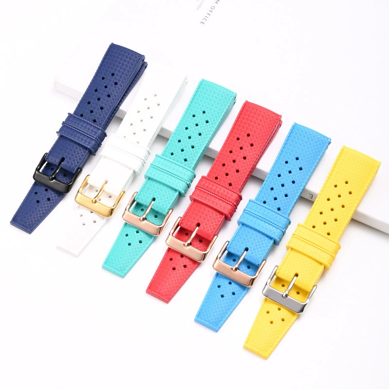 Ремешок из фторкаучука FKM для быстрой разборки часов Omega SWATCH Paobo Pingkou General Subtitude 20 22 мм
