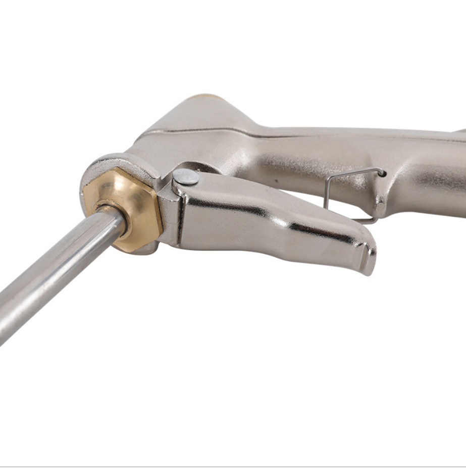 Snjue en stock hogar metal lavado de coches pistola de agua aleación de aluminio de alta presión pistola de agua larga riego flores lavado de coches piso herramienta image 5