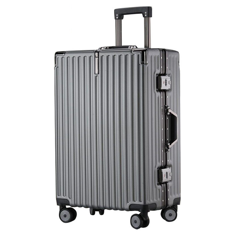 高品質のスーツケース、万能ホイール、耐衝撃性、20/24/26/28inch インチ、旅行用スーツケース、トロリーケース、アルミフレーム、チェックイン用