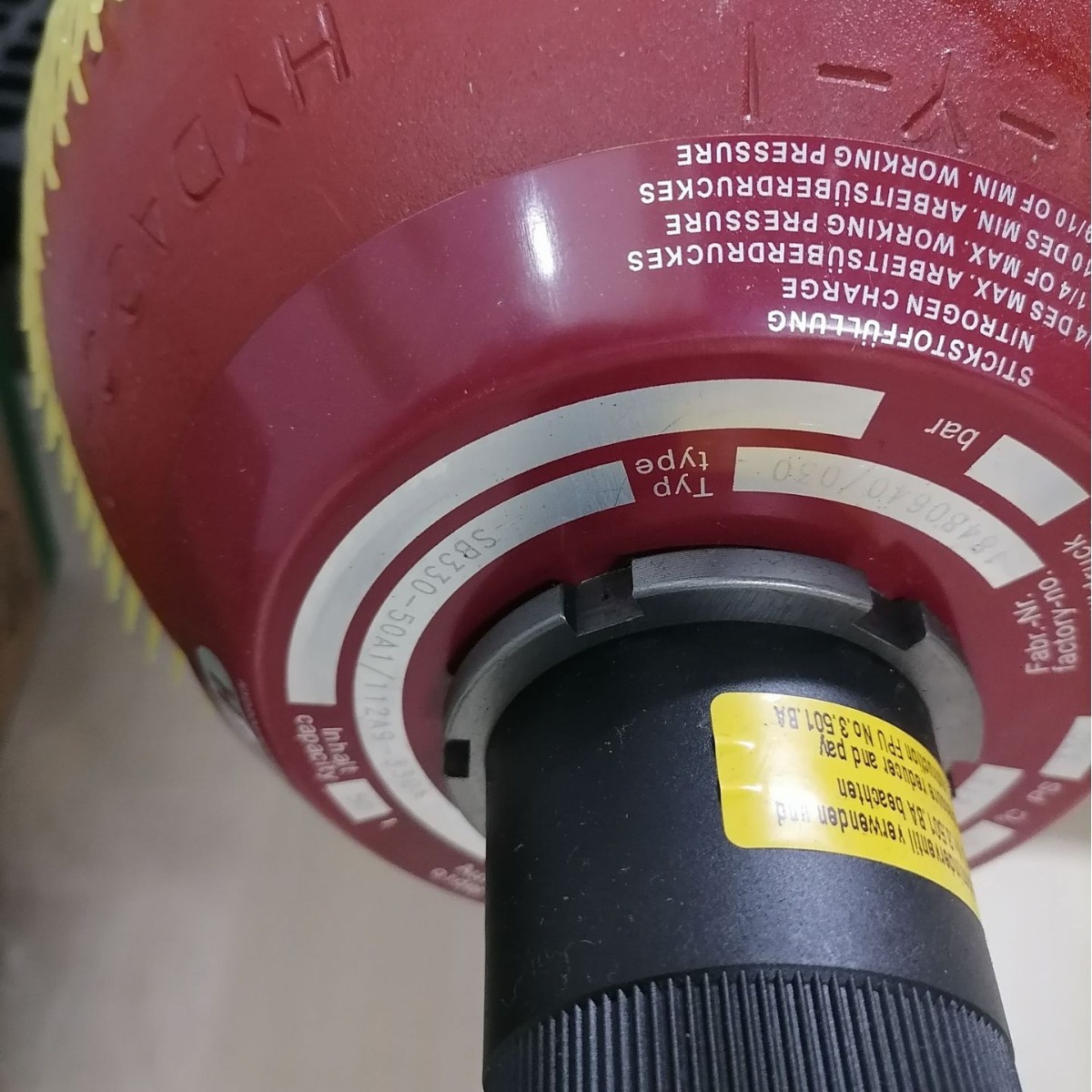 贺德克皮囊式蓄能器SB330-10A1/119-330A 现货供应